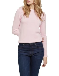 Coupon π Oxford Emily Crew Neck Cotton Knit Jumper Pink π