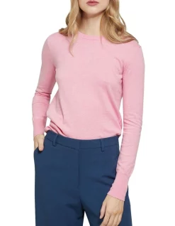 Best deal π₯ Oxford Emily Crew Neck Knit In Pink π§¨