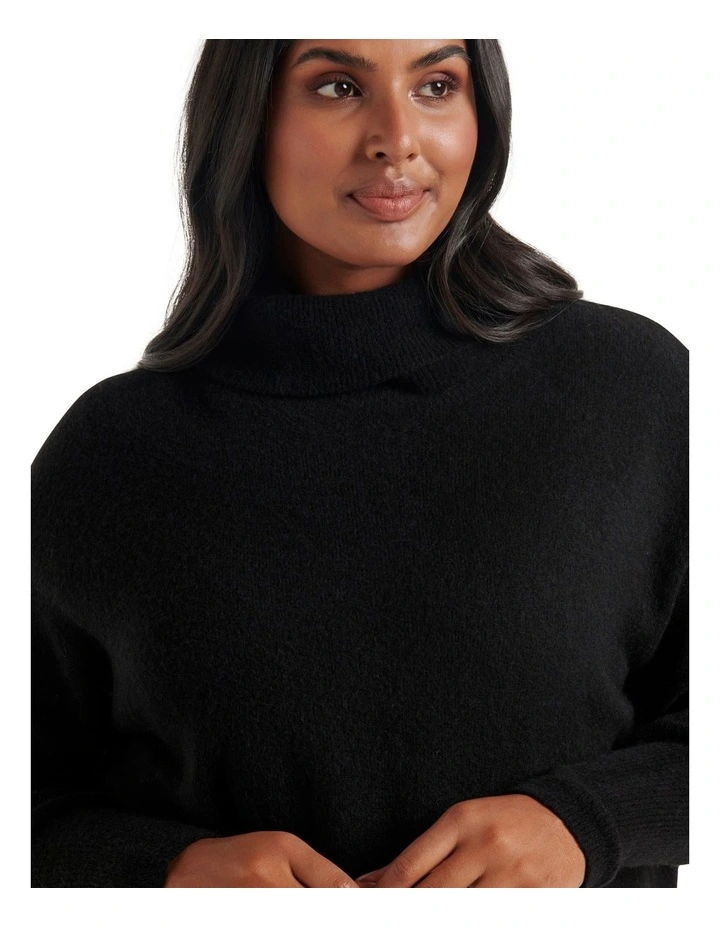 Cheapest π₯ Forever New Curve Minnie Roll Neck Knit Jumper Black π - Image 4