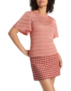 Budget ⌛ Marcs Lara Knit In Strawberry Ice 👏