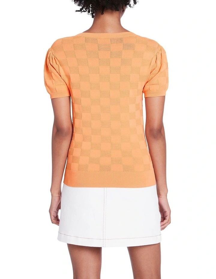 Promo π₯° Marcs Pluto Checked Knit In Sorbet π₯° - Image 3