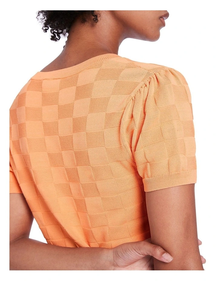 Promo π₯° Marcs Pluto Checked Knit In Sorbet π₯° - Image 4
