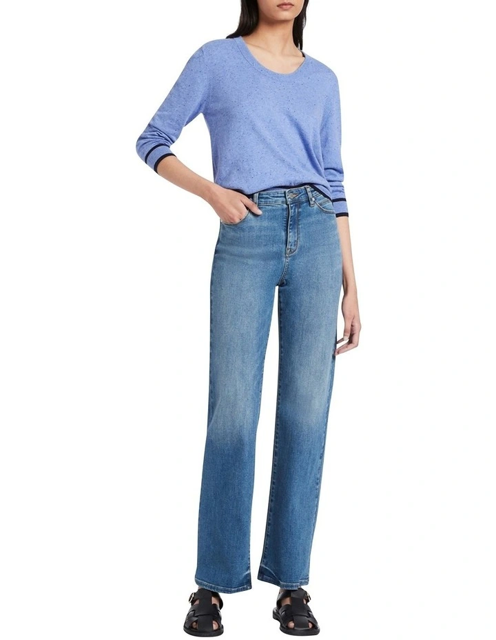 Best deal π David Lawrence Onika Speckle Knit In Blue π― - Image 2