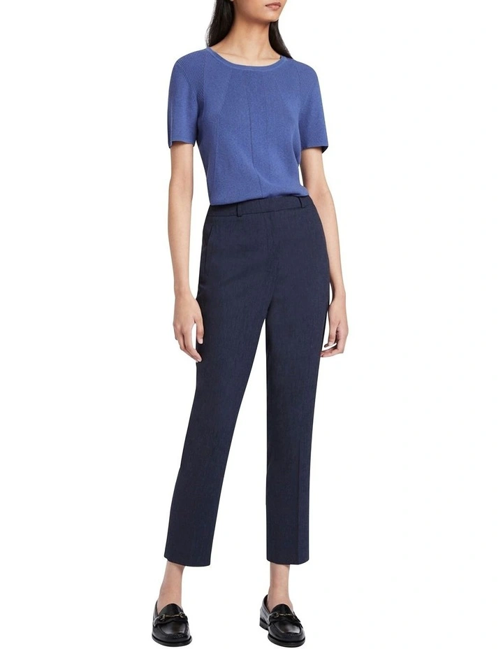 Cheapest β¨ David Lawrence Anya Cotton Blend Knit In Pacific π - Image 2