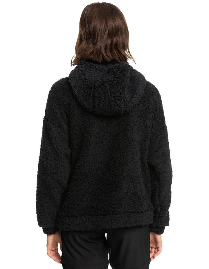 Outlet π€© Roxy Like A Lucky Day Half Zip Fleece In Black β¨ - Image 2