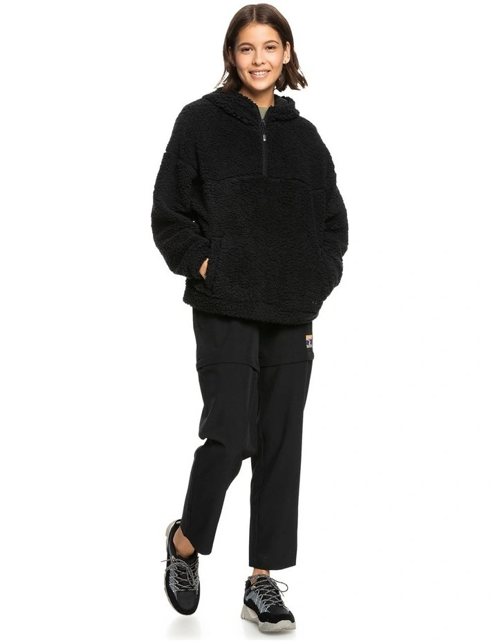 Outlet π€© Roxy Like A Lucky Day Half Zip Fleece In Black β¨ - Image 6