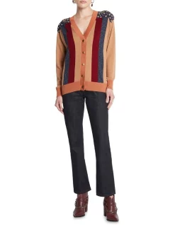 Buy 👏 Sass & Bide Manifesting Magic Long Line Cardigan In Ombre ✔️