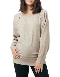 Cheap 🛒 Ripe Megan Nursing Knit Latte 👏