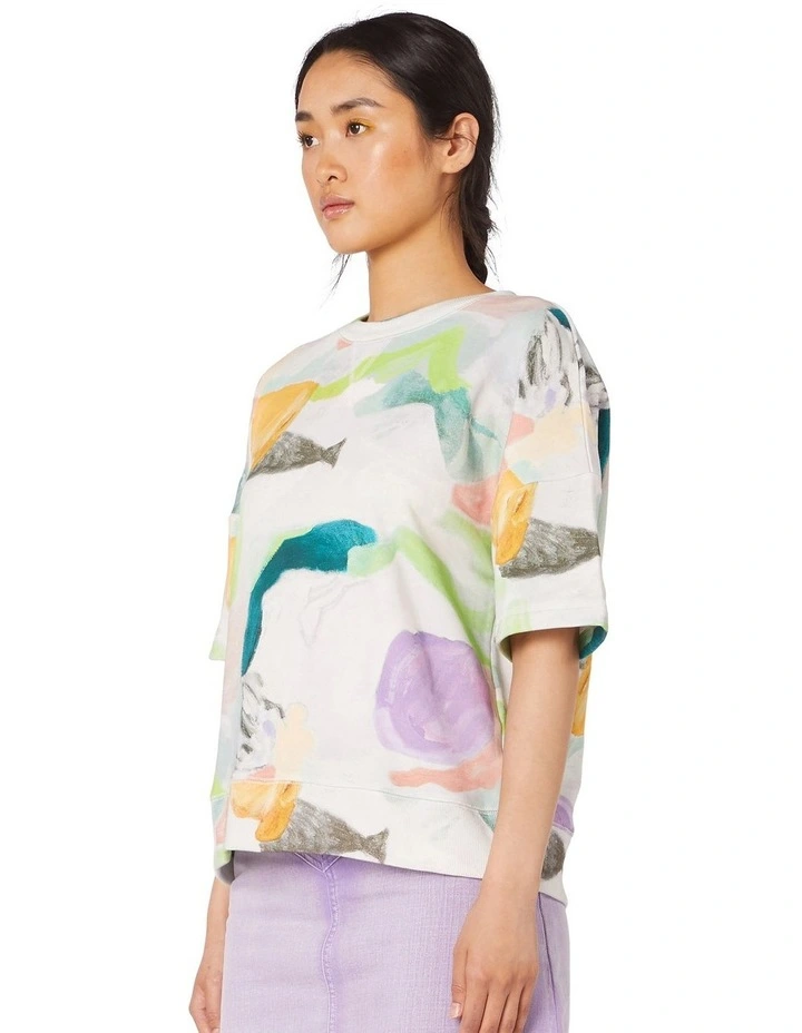 Best Sale π Gorman Sprint Sweater Loose Top Print β - Image 3