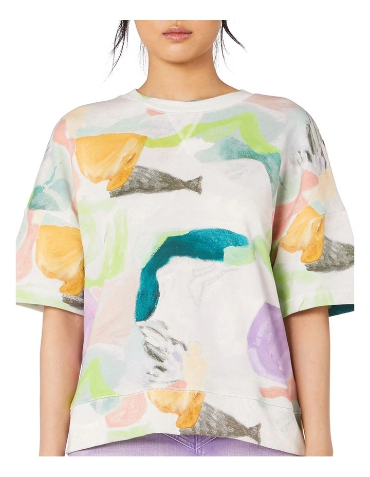 Best Sale π Gorman Sprint Sweater Loose Top Print β - Image 4