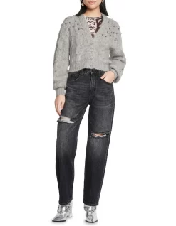 Budget 😀 Sass & Bide Mystery Ride Cardigan Grey Marle 🌟