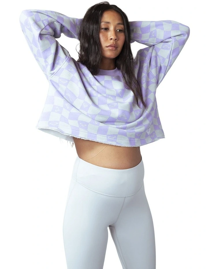 Brand new β Roxy Kelia Cropped Jumper In Purple β€οΈ - Image 5
