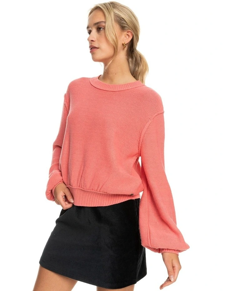 Best reviews of π Roxy Loft Music Jumper In Pink π - Image 3