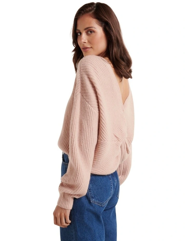 Best reviews of π₯° Forever New Veronica Twist Back Knit Jumper In Pink βοΈ - Image 3