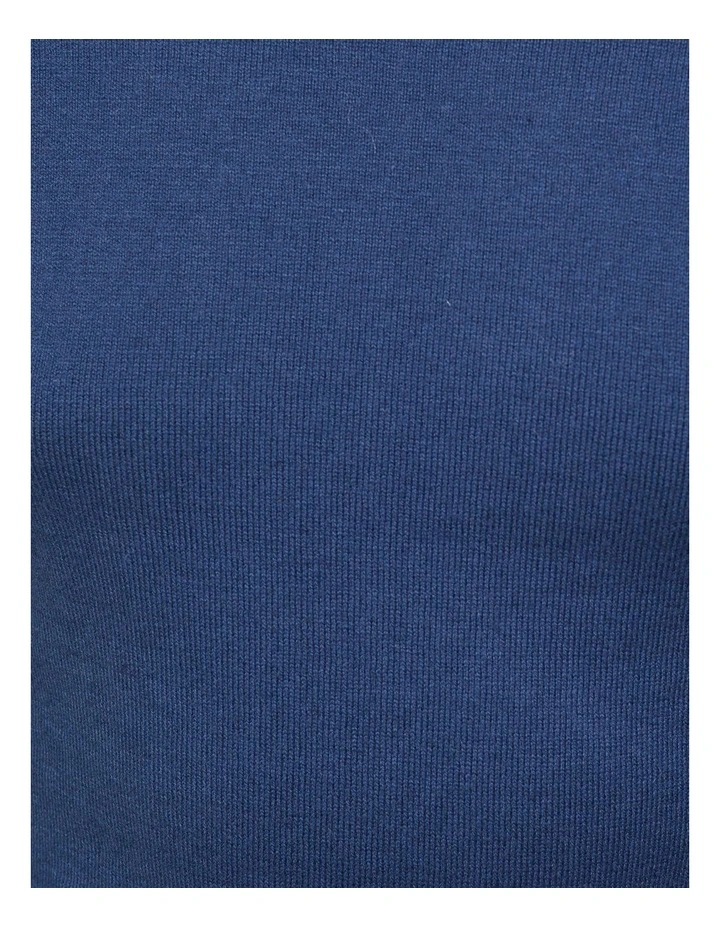 Best Pirce β Oxford Emma Button Boatneck Knit Top Blue 𧨠- Image 5