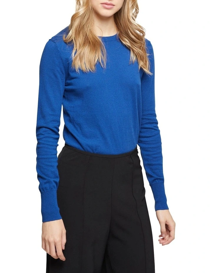 Brand new π Oxford Emily Crew Neck Knit Blue π