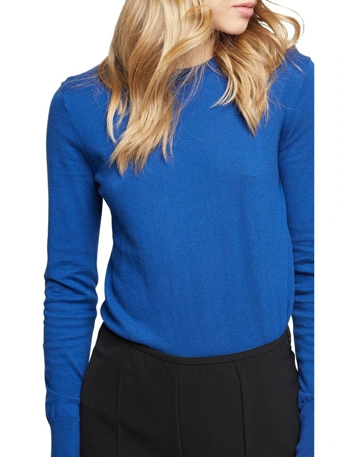 Brand new π Oxford Emily Crew Neck Knit Blue π - Image 4