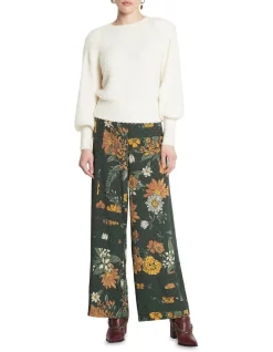 Cheap 🥰 Sass & Bide Silver Thoughts Fluffy Knit Sweater Cream 🌟