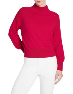 Flash Sale π₯ David Lawrence Mysia Balloon Sleeve Knit In Red π