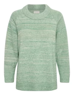 Discount π Part Two Nathaliepw Pullover Jumper Green Mix π€©