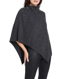 Best reviews of ✨ David Lawrence Ardina Poncho In Grey ❤️