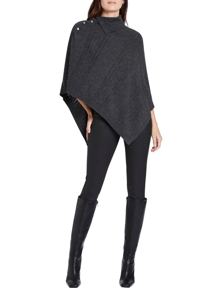 Best reviews of β¨ David Lawrence Ardina Poncho In Grey β€οΈ - Image 2