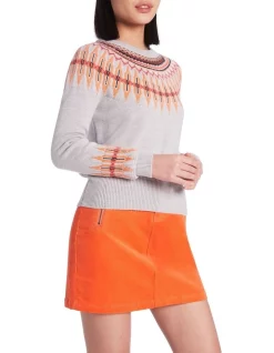 Coupon 🥰 Marcs Argyle Knit In Silver 🔥