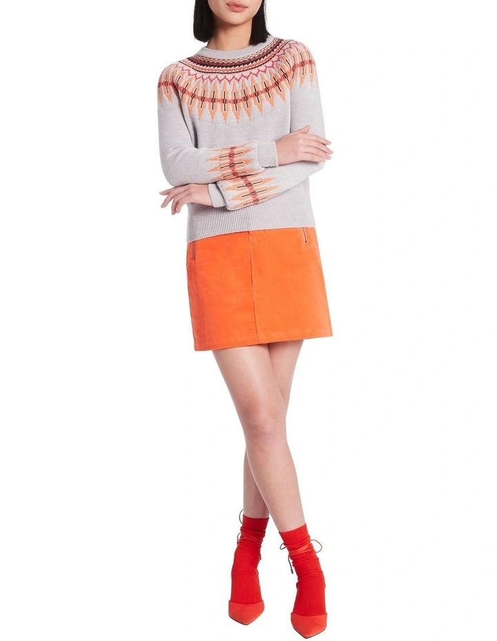 Coupon π₯° Marcs Argyle Knit In Silver π₯ - Image 2