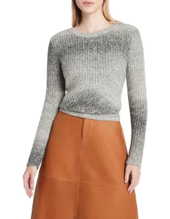 Cheapest π David Lawrence Klarissa Ombre Knit Jumper In Grey π―