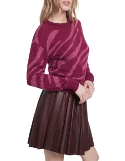 Top 10 ✨ Marcs Have A Grape Day Knit Sweater 👏