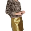 Promo 🥰 Marcs Cheetah 👧 Girls Knit Camel Multi 👏