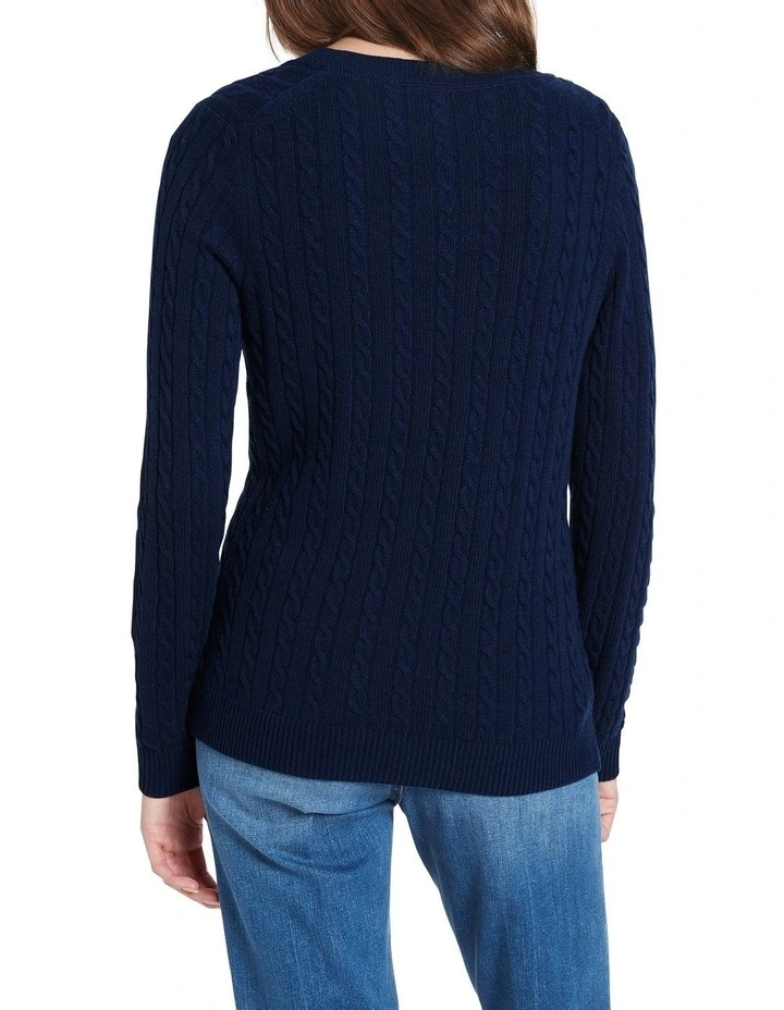 Best reviews of π David Lawrence Everyday Cable Knit Midnight π - Image 3
