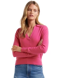 Best reviews of π€© Forever New Sonia Polo Knit Jumper In Pink π€©