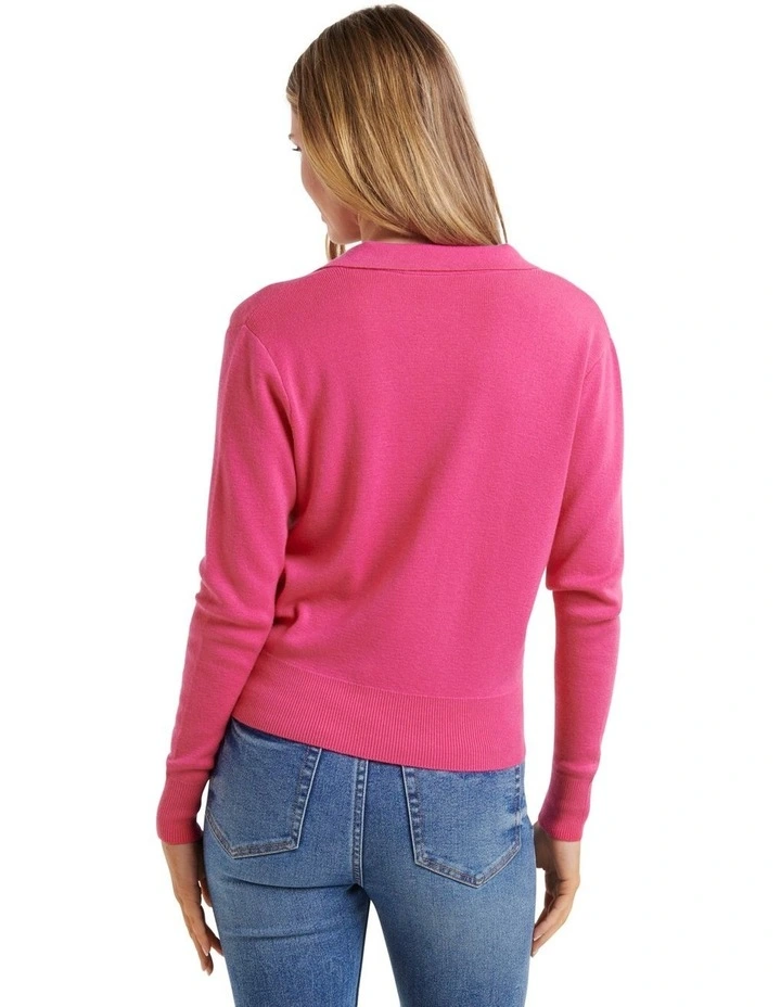 Best reviews of π€© Forever New Sonia Polo Knit Jumper In Pink π€© - Image 2