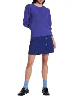 Coupon π Marcs Vivian Rib Knit Cobalt Melange β€οΈ