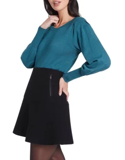 Discount 😀 Marcs Stardust Knit Teal Melange 🛒