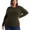 Wholesale 😉 Forever New Curve Raven Longline Knit Jumper Green 🌟