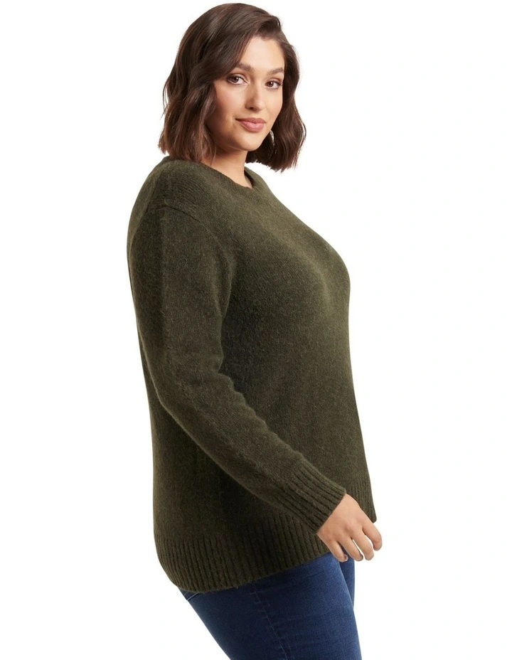 Wholesale π Forever New Curve Raven Longline Knit Jumper Green π - Image 3