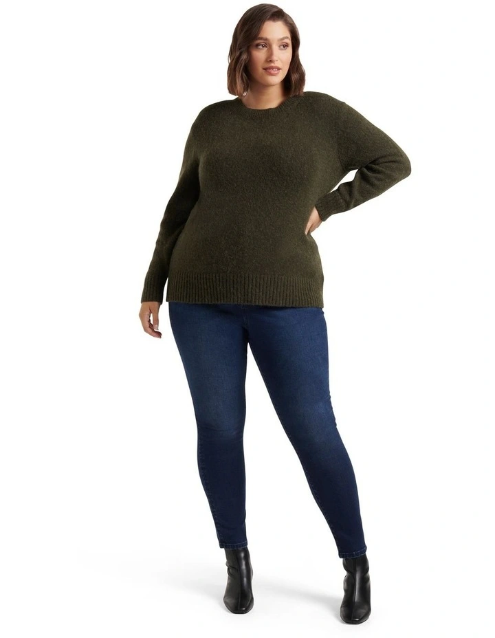 Wholesale π Forever New Curve Raven Longline Knit Jumper Green π - Image 5