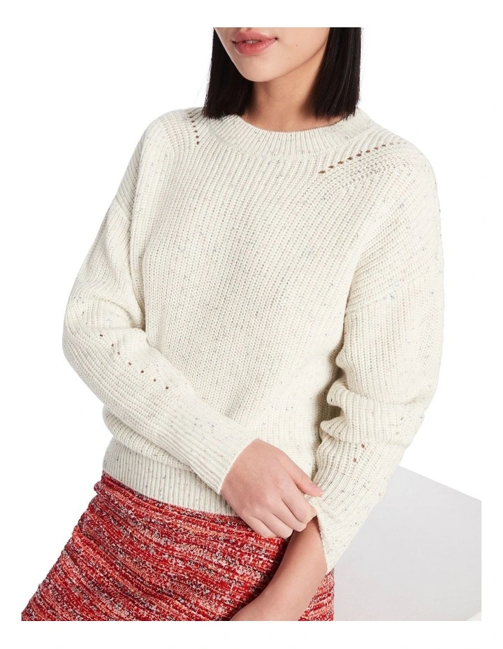 New β¨ Marcs Say Something Speckle Knit In Ivory π - Image 4