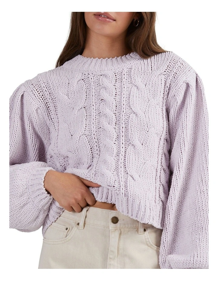 Buy π Billabong Bluesday Chenille Crew Sweater Orchid π€© - Image 6