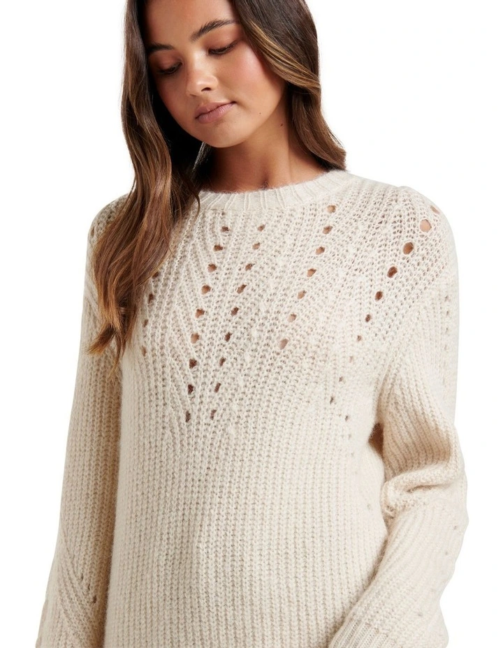 Best reviews of π₯ Forever New Lulu Fashioned Knit Jumper Neutral π₯° - Image 4