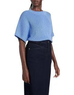 Outlet 🤩 David Lawrence Grecia Wool Blend Knit Pale Blue 🎁