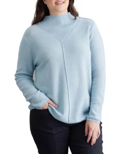 Flash Sale β¨ Yarra Trail Rib Yoke Jumper Forget Me Not Blue π