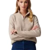 Best Pirce 😍 Forever New Candice Half Zip Neck Knit Sweater 👍
