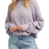 Wholesale 👏 All About Eve Harper Knit Jumper Purple 😀