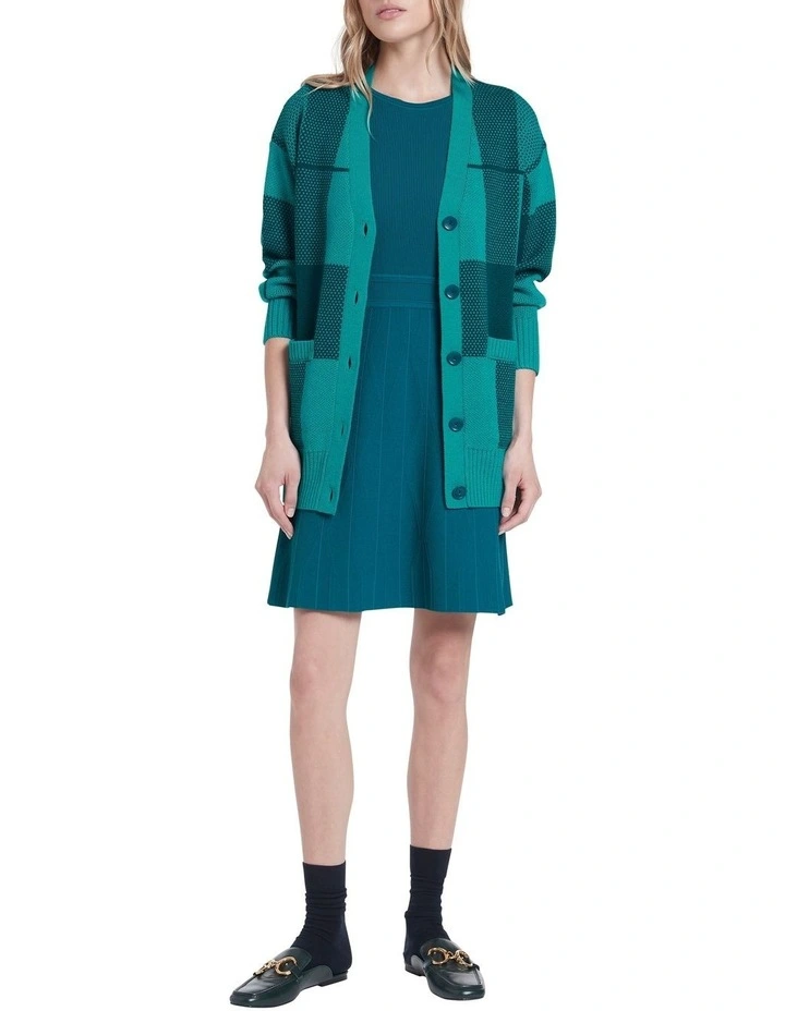 Outlet β Marcs Jupiter Longerline Cardigan Sea Green π - Image 2