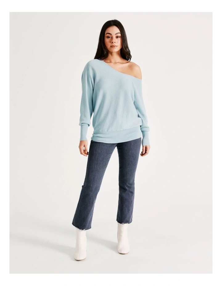 Coupon π₯ Tokito One Shoulder Knit Top In Mint β¨ - Image 6