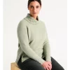 Cheapest 😀 Regatta Roll Neck Raglan Sleeve Jumper In Dusty Green 🥰