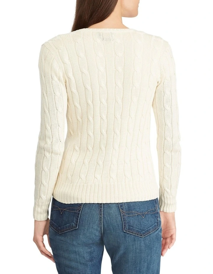 Cheap π― Polo Ralph Lauren Cable-Knit V-Neck Sweater π₯° - Image 2